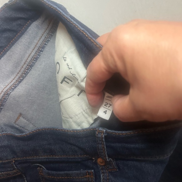 Loft Women's Dark Blue Jeans - Picture 7 of 7